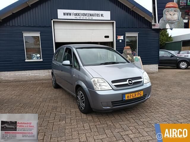 Grijs Occasion 2003 Opel Meriva Cosmo MPV | € 1.650 (Eerlijke prijs) - Afbeelding 1/4