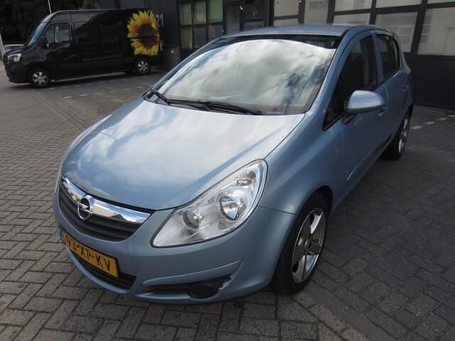 Blauw Gebruikt 2007 Opel Corsa Enjoy Hatchback | € 2.950 (Eerlijke prijs) - Afbeelding 1/4