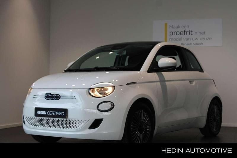 Wit Gebruikt 2022 Fiat 500e Icon Hatchback | € 15.450 (Goede deal) - Afbeelding 1/3
