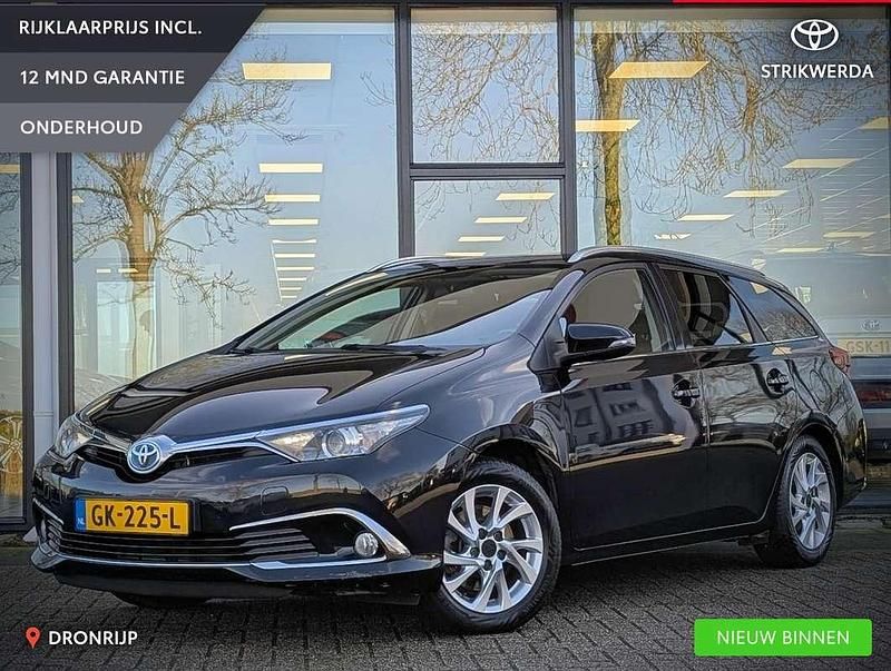 Zwart Occasion 2015 Toyota Auris Touring Sports Stationwagen | € 12.995 (Eerlijke prijs) - Afbeelding 1/4