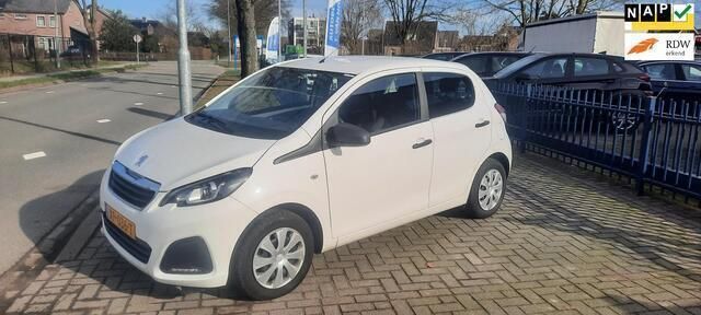 Wit Gebruikt 2019 Peugeot 108 Access Hatchback | € 8.350 (Eerlijke prijs) - Afbeelding 1/4