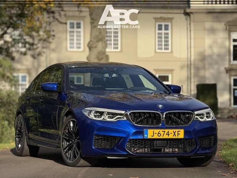 Blauw Gebruikt 2018 BMW M5 Sedan | € 64.900 (Eerlijke prijs) - Afbeelding 1/4