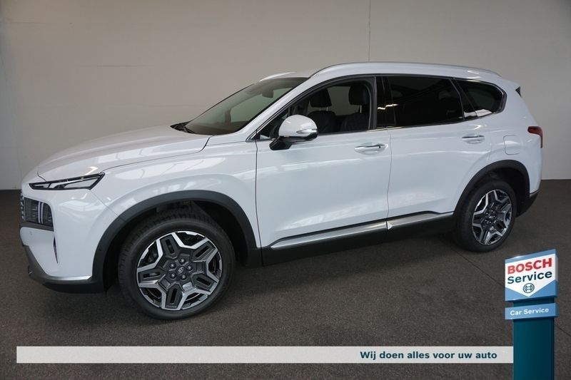 Wit Gebruikt 2021 Hyundai Santa Fe Premium SUV | € 36.895 (Eerlijke prijs) - Afbeelding 1/4