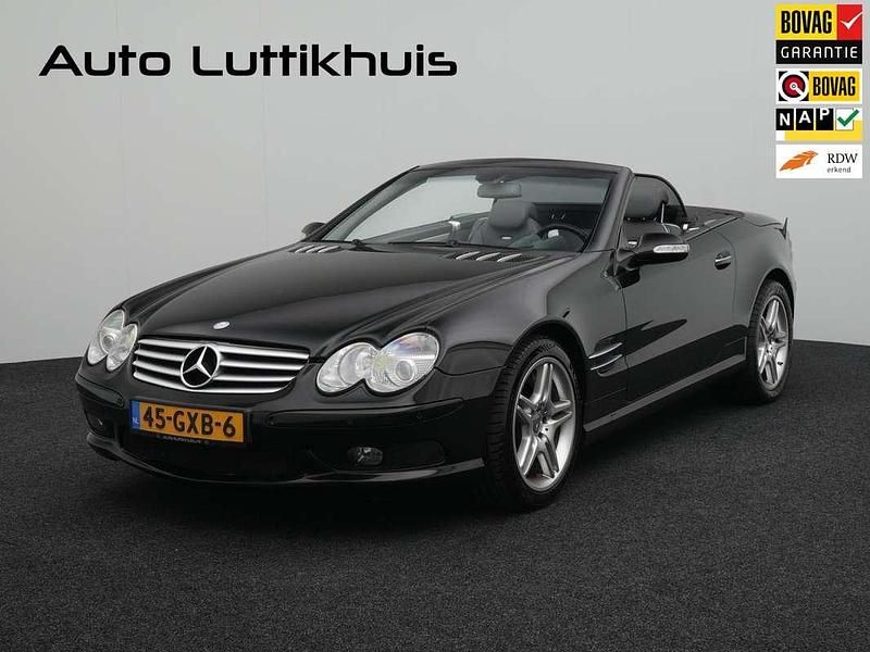 Grijs, metallic lak Gebruikt 2002 Mercedes SL55 AMG AMG Cabriolet | € 35.250 - Afbeelding 1/4