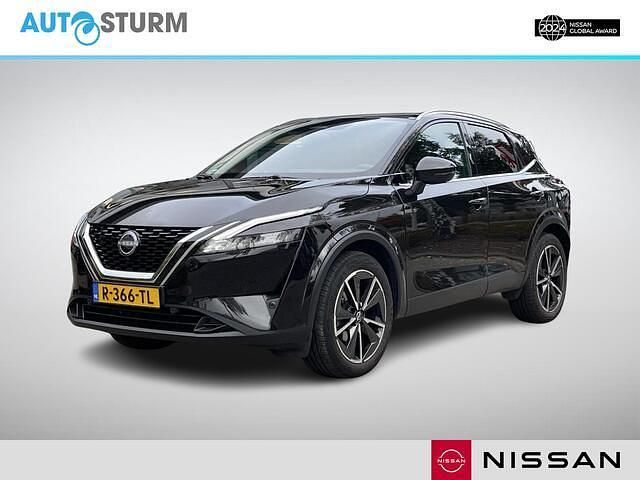 Zwart Gebruikt 2022 Nissan Qashqai N-Connecta SUV | € 29.850 (Eerlijke prijs) - Afbeelding 1/4