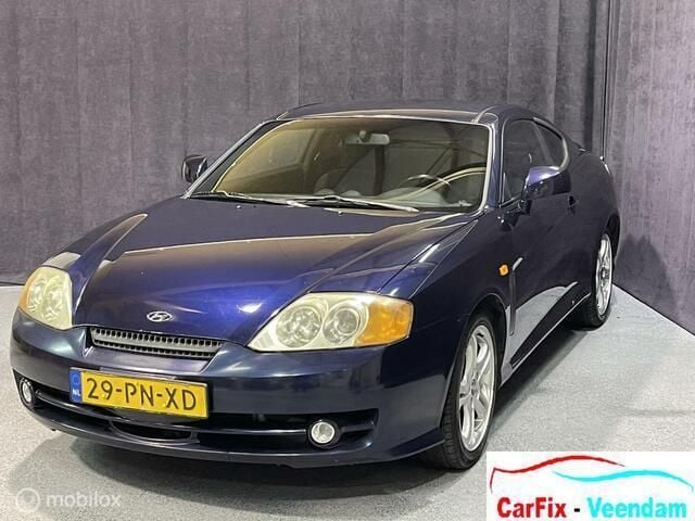 Occasion Hyundai Coupé Dynamiq 143 PK (105 kW) 2004 Blauw Coupé