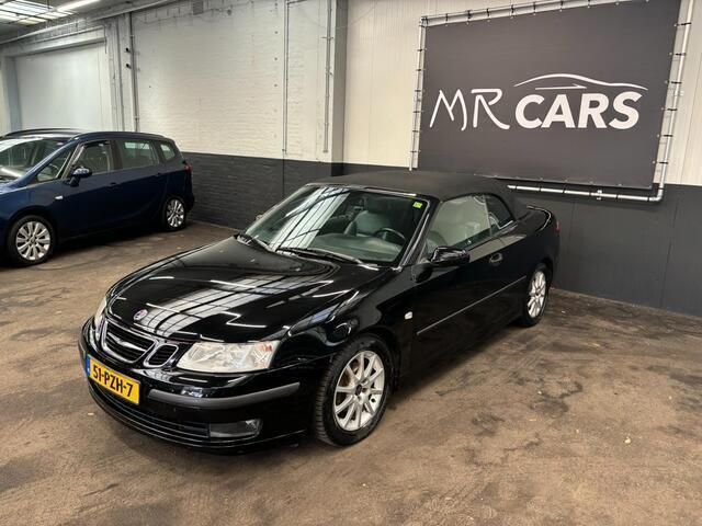 Zwart, metallic lak Gebruikt 2003 Saab 9-3 Cabriolet Vector Cabriolet | € 5.950 (Goede deal) - Afbeelding 1/4