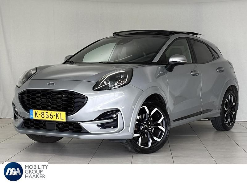 Grijs Gebruikt 2021 Ford Puma Gen-E ST-Line X SUV | € 22.400 (Eerlijke prijs) - Afbeelding 1/4