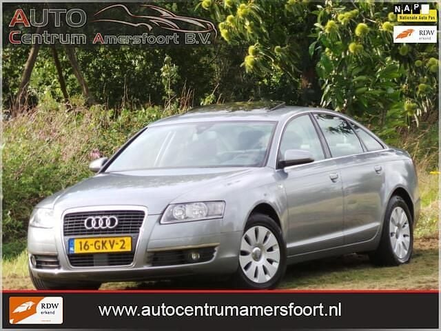 Grijs Gebruikt 2008 Audi A6 Business Sedan | € 4.949 (Eerlijke prijs) - Afbeelding 1/4