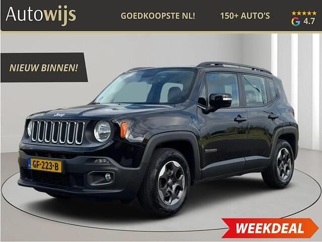 Zwart Gebruikt 2015 Jeep Renegade Longitude SUV | € 9.790 (Eerlijke prijs) - Afbeelding 1/4