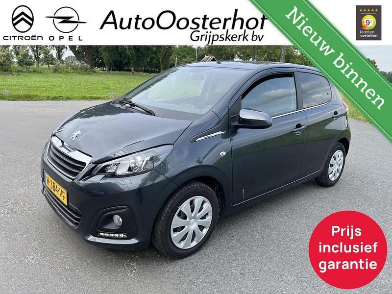 Grijs Gebruikt 2020 Peugeot 108 Hatchback | € 9.450 (Eerlijke prijs) - Afbeelding 1/4