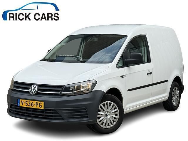 Wit Gebruikt 2018 VW Caddy Trendline MPV | € 9.945 (Goede deal) - Afbeelding 1/4