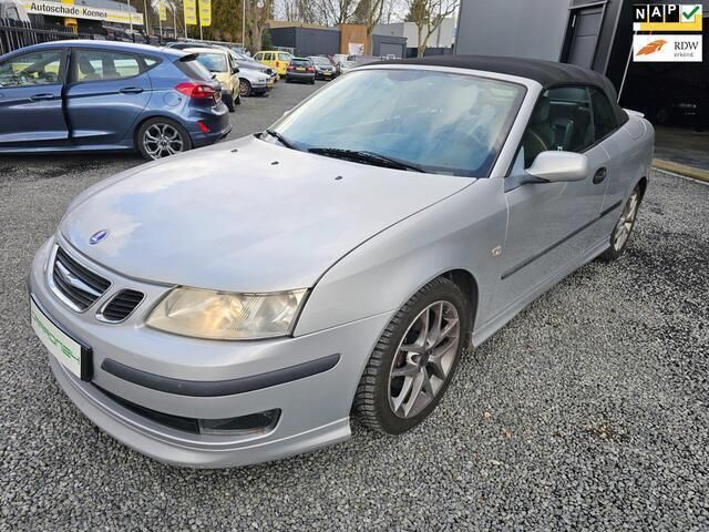 Grijs Gebruikt 2004 Saab 9-3 Cabriolet Aero Cabriolet | € 6.999 (Super prijs) - Afbeelding 1/4