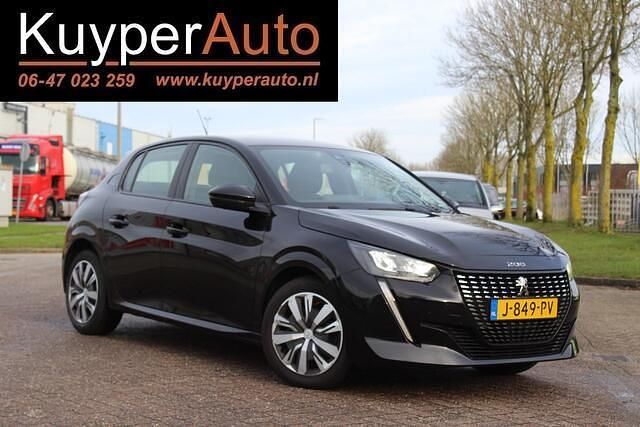 Zwart (metallic) Gebruikt 2020 Peugeot 208 Active Hatchback | € 11.450 (Goede deal) - Afbeelding 1/4