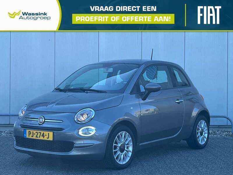 Grijs Gebruikt 2017 Fiat 500 Pop Hatchback | € 8.920 (Eerlijke prijs) - Afbeelding 1/4