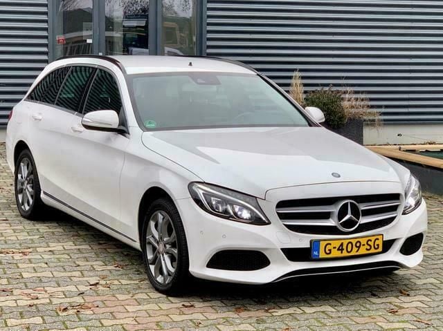 Occasion Mercedes C250 Avantgarde 204 PK (150 kW) 2014 Wit Stationwagen