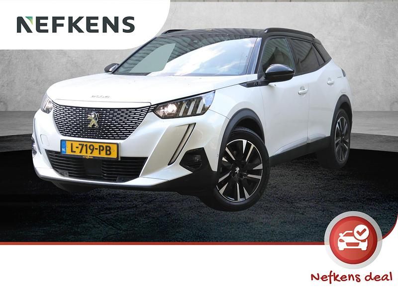 Wit Gebruikt 2021 Peugeot e-2008 GT SUV | € 17.925 (Iets duurder) - Afbeelding 1/3