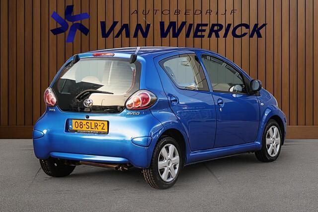 Occasion Toyota Aygo Comfort 68 PK (50 kW) 2011 Blauw (metallic) Hatchback