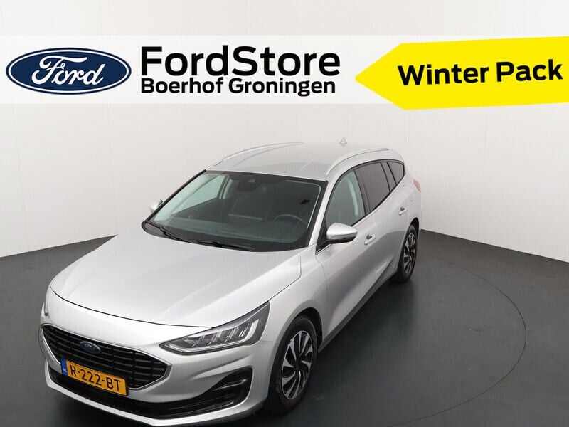 Grijs Gebruikt 2022 Ford Focus Titanium Stationwagen | € 20.890 (Duur) - Afbeelding 1/4