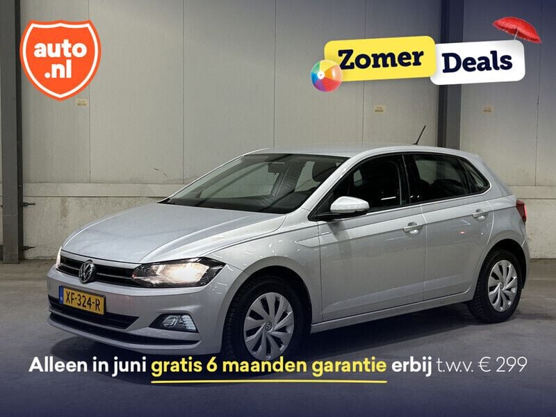 Grijs Gebruikt 2019 VW Polo Comfortline Hatchback | € 15.145 (Goede deal) - Afbeelding 1/4