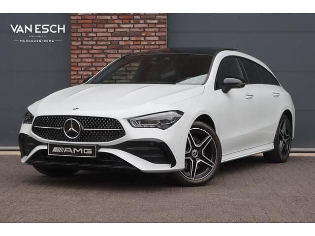 Occasion Mercedes CLA250 Shooting Brake AMG line 218 PK (160 kW) 2023 Wit Stationwagen