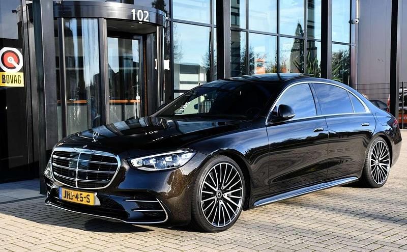 Occasion Mercedes S580 AMG line 510 PK (375 kW) 2022 Zwart (metallic) Sedan