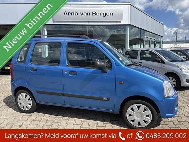 Occasion Suzuki Wagon R GLX 94 PK (69 kW) 2004 Blauw MPV