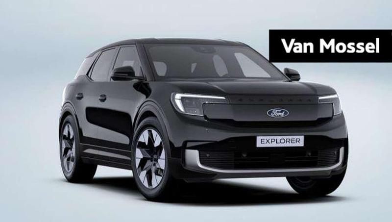 Zwart Nieuw 2025 Ford Explorer Extended Range SUV | € 47.850 (Eerlijke prijs) - Afbeelding 1/4