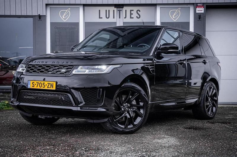 Zwart (metallic) Gebruikt 2019 Land Rover Range Rover Sport HSE SUV | € 42.500 (Eerlijke prijs) - Afbeelding 1/4