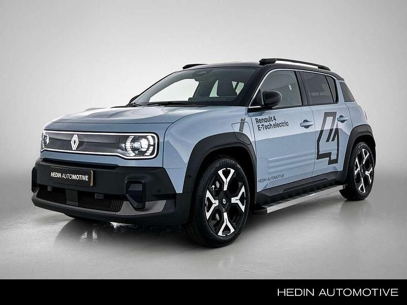 Blauw Nieuw 2025 Renault 4 E-Tech Komfort SUV | € 38.340 - Afbeelding 1/4