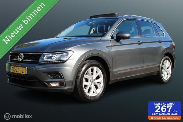 Grijs Gebruikt 2018 VW Tiguan Comfortline SUV | € 19.950 (Goede deal) - Afbeelding 1/4