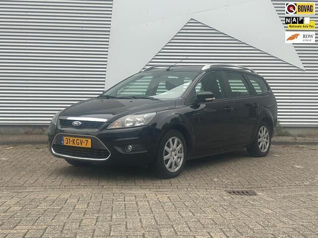 Zwart Gebruikt 2009 Ford Focus Limited Stationwagen | € 2.450 (Eerlijke prijs) - Afbeelding 1/4