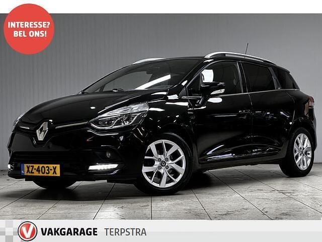 Zwart (metallic) Gebruikt 2019 Renault Clio GrandTour LIMITED Stationwagen | € 6.995 (Eerlijke prijs) - Afbeelding 1/4