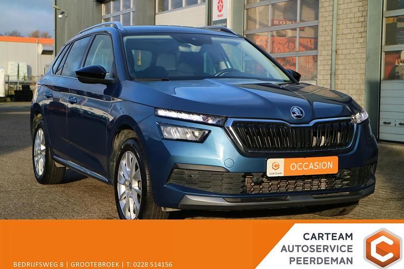 Blauw Gebruikt 2020 Skoda Kamiq Business Line SUV | € 20.045 (Goede deal) - Afbeelding 1/4