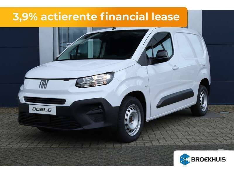 Wit Nieuw 2024 Fiat Doblò S MPV | € 19.250 (Goede deal) - Afbeelding 1/4