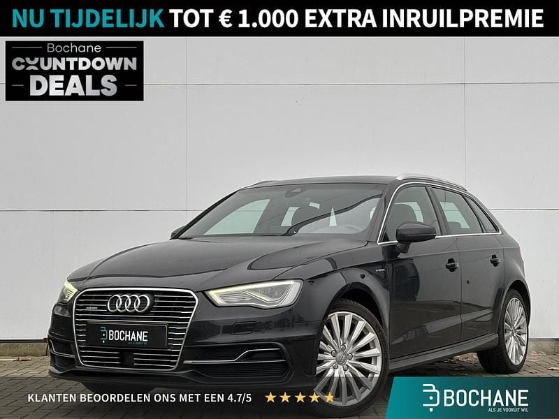 Zwart Gebruikt 2015 Audi A3 Sportback e-tron Ambition Hatchback | € 11.495 (Eerlijke prijs) - Afbeelding 1/4