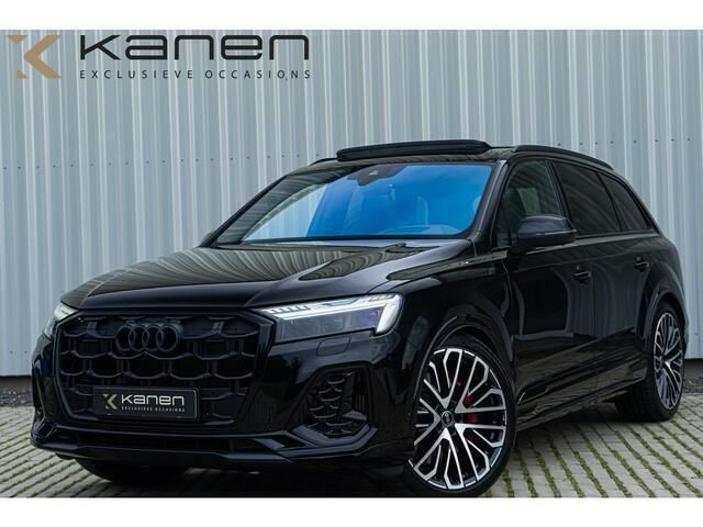 Zwart Nieuw 2025 Audi Q7 S-Line SUV | € 104.900 - Afbeelding 1/4