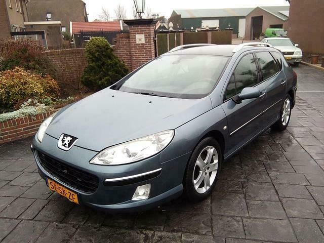 Grijs Gebruikt 2006 Peugeot 407 Stationwagen | € 1.299 (Duur) - Afbeelding 1/4