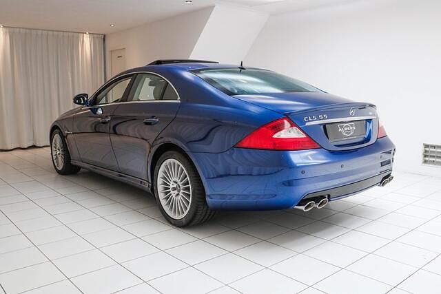 Occasion Mercedes CLS55 AMG AMG 476 PK (350 kW) 2005 Blauw Sedan