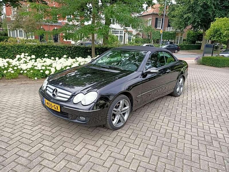 Occasion Mercedes CLK280 Elegance 231 PK (169 kW) 2008 Zwart Cabriolet