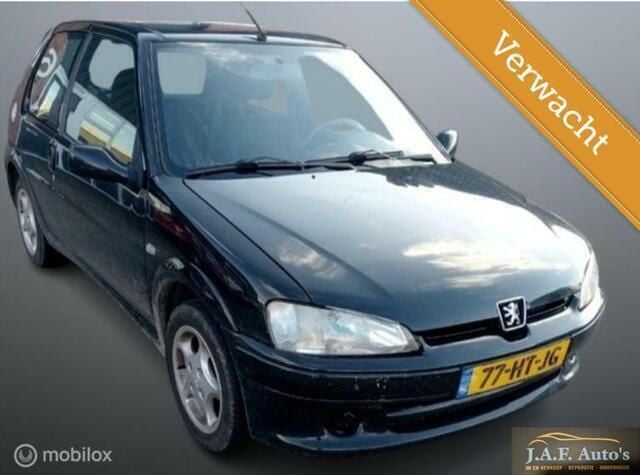 Zwart Gebruikt 2001 Peugeot 106 Hatchback | € 999 (Eerlijke prijs) - Afbeelding 1/4