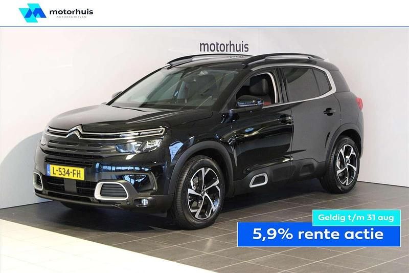 Zwart Gebruikt 2021 Citroën C5 Aircross Feel SUV | € 22.970 (Eerlijke prijs) - Afbeelding 1/4