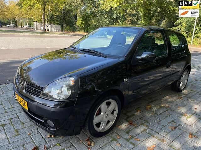 Zwart Gebruikt 2003 Renault Clio II Hatchback | € 1.100 (Iets duurder) - Afbeelding 1/4