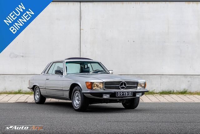 Grijs Occasion 1977 Mercedes SL350 Coupé | € 25.950 - Afbeelding 1/4
