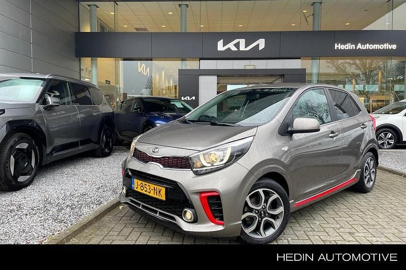 Grijs Gebruikt 2020 Kia Picanto GT-Line Hatchback | € 13.495 (Eerlijke prijs) - Afbeelding 1/4