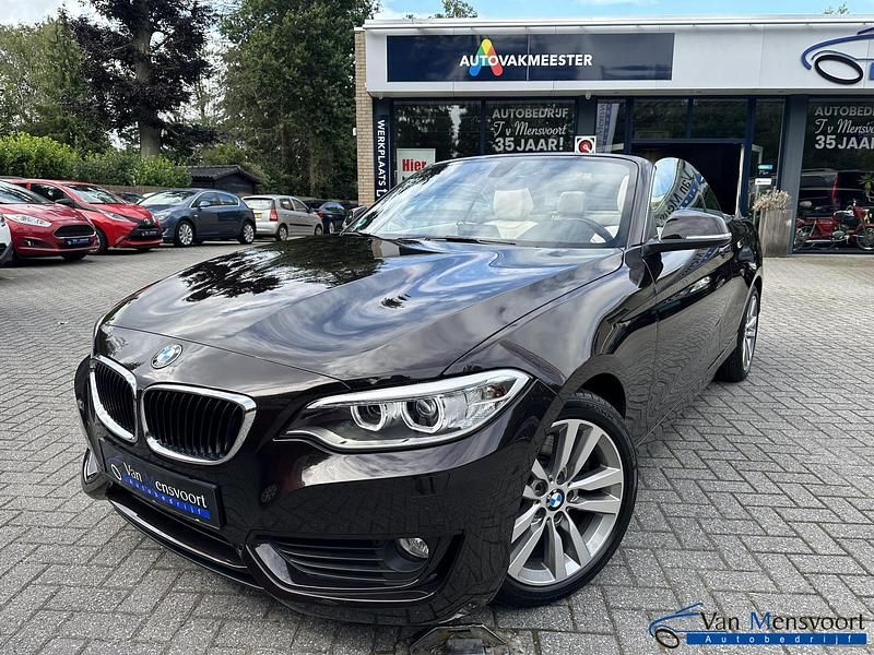 Bruin Gebruikt 2017 BMW 230 Executive Cabriolet | € 29.950 - Afbeelding 1/4
