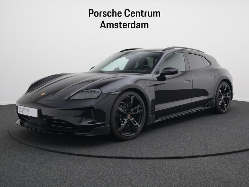 Zwart Gebruikt 2024 Porsche Taycan Cross Turismo Sedan | € 131.655 - Afbeelding 1/4