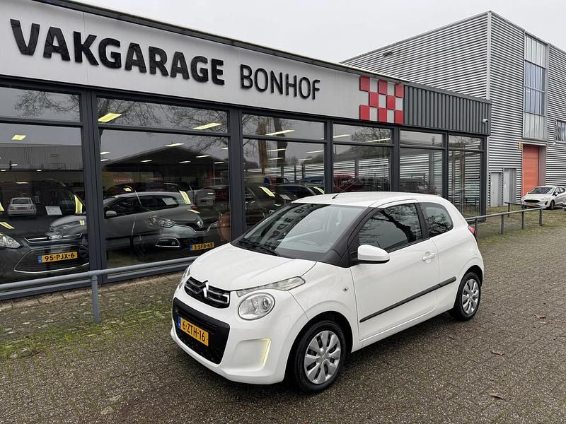 Wit Gebruikt 2015 Citroën C1 Business Class Hatchback | € 4.750 (Eerlijke prijs) - Afbeelding 1/4
