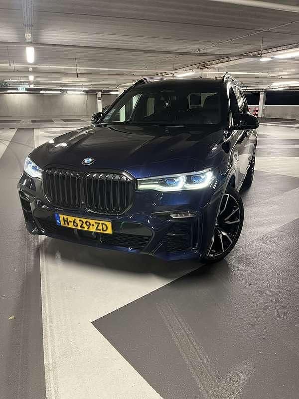 Blauw Gebruikt 2020 BMW X7 SUV | € 62.000 - Afbeelding 1/4