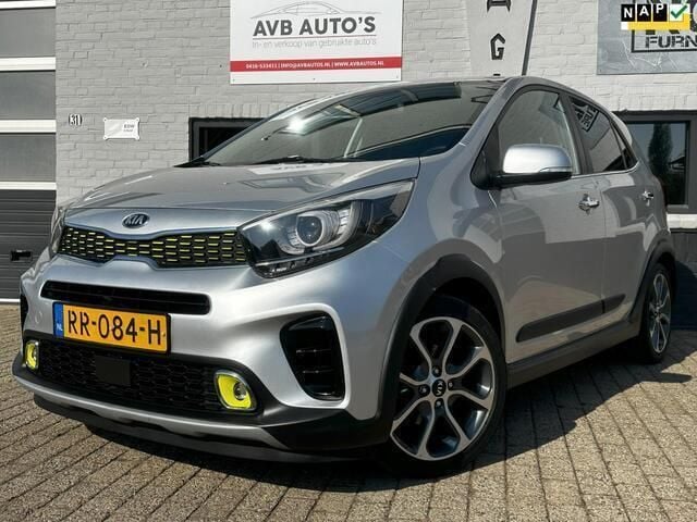 Grijs Occasion 2018 Kia Picanto X-Line Hatchback | € 11.950 (Iets duurder) - Afbeelding 1/4